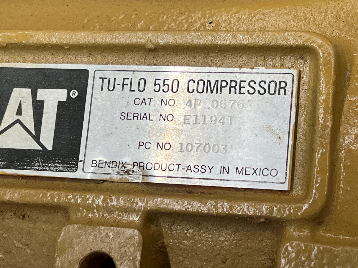 CAT Bendix TU-FLO 550 Air Compressor 107003