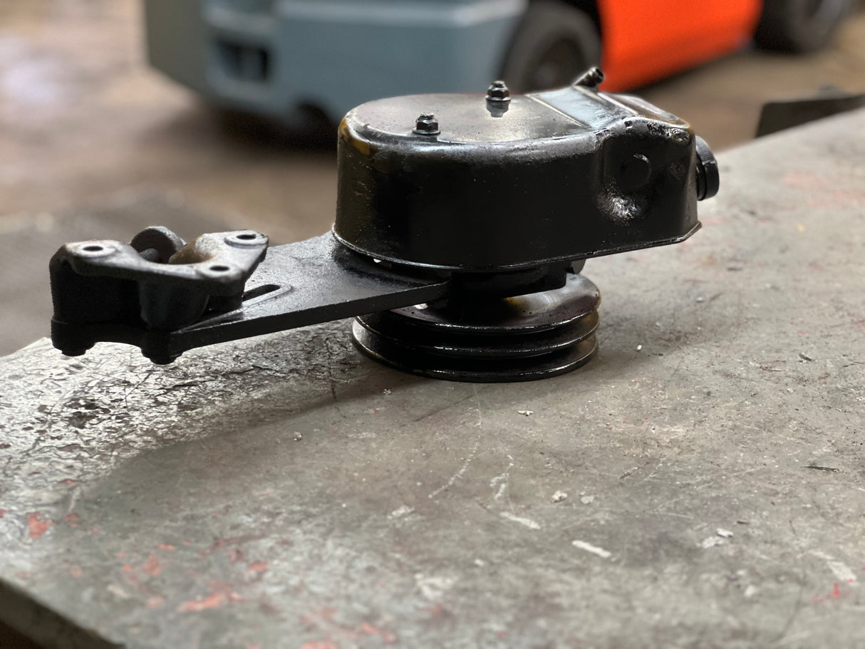 Ford Steering Pump Pulley Part # 97528, Mounting Base Part # 99600, Bracket Part # DOHA-3C631G