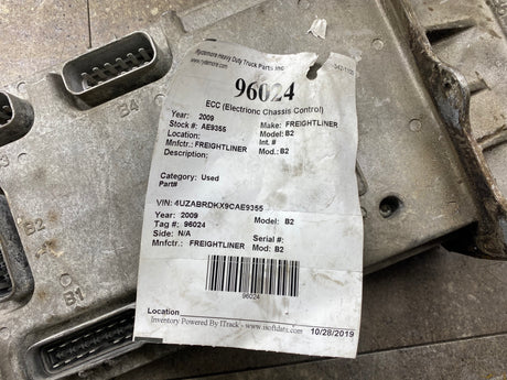 2009 Freightliner B2 International Chassis Control Module Part # A06-40959-009