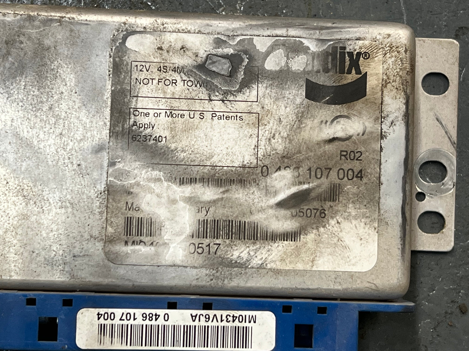 Bendix EC-60 ABS Control Module Bendix Part # 0 486 107 004 – CA Truck ...