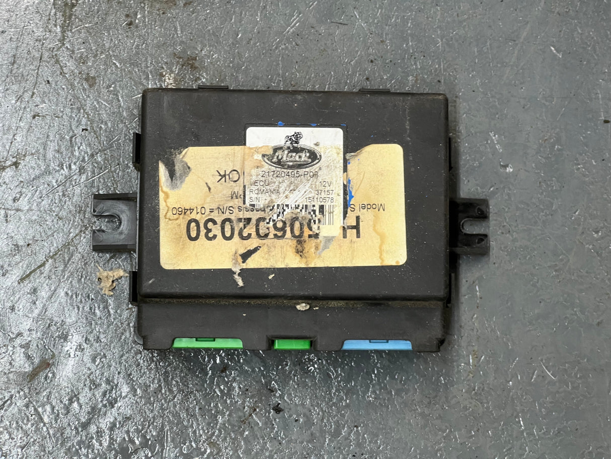 Mack Cab Control Module (VECU) Part # 21720495-P03, Romania Part # 37157