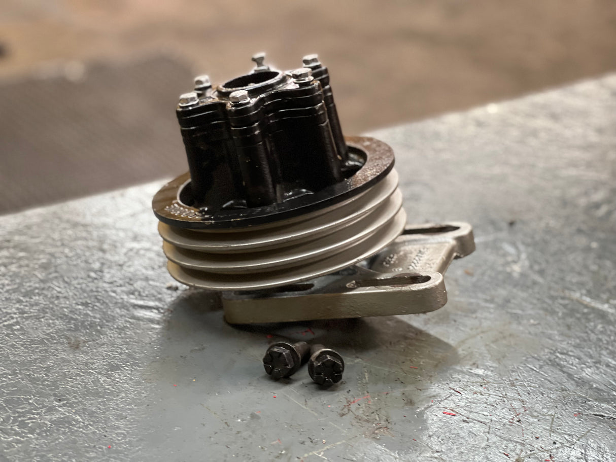 Detroit 6V92TA Fan Clutch Part # 5103868, 3-Grooved Pulley Part # 5103863-14-WF1M