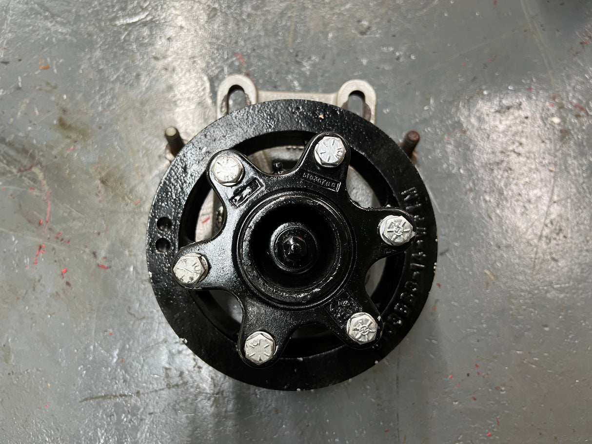 Detroit 6V92TA Fan Clutch Part # 5103868, 3-Grooved Pulley Part # 5103863-14-WF1M