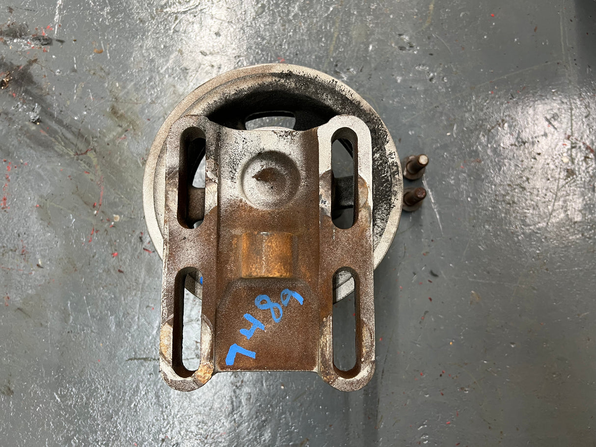 Detroit 6V92TA Fan Clutch Part # 5103868, 3-Grooved Pulley Part # 5103863-14-WF1M