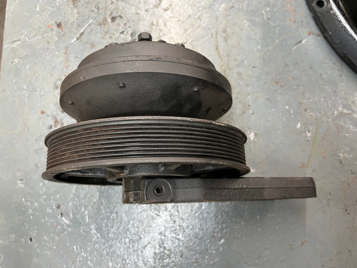 Caterpillar C13 Horton Fan Clutch Base Part # 601704, Pulley Part # 601701