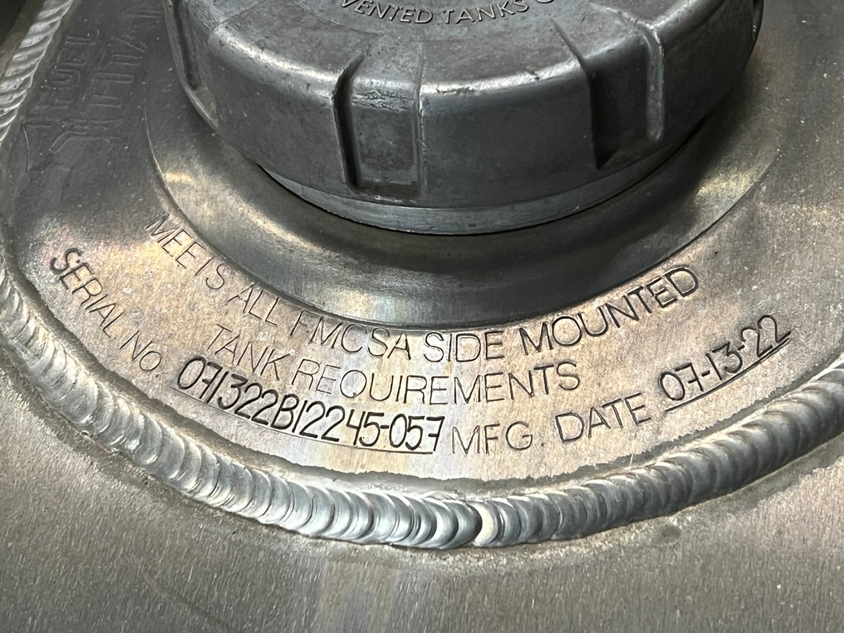 Kenworth 100G Aluminum Driver’s Side Fuel Tank