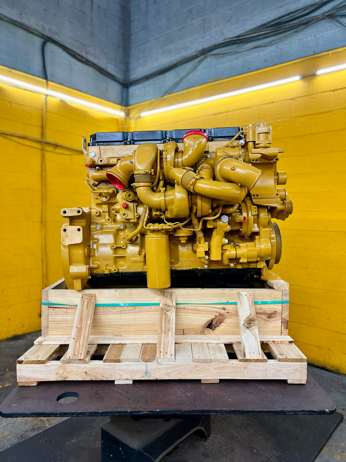 2005 Caterpillar C13 ACERT Diesel Engine For Sale, KCB, DUAL TURBO