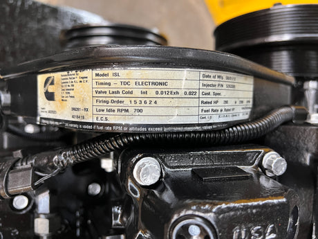 2006 Cummins ISC 8.3L Diesel Engine For Sale, CPL# 8692