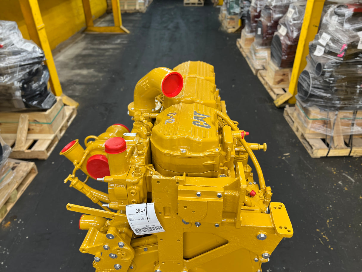 1999 Caterpillar C12 Diesel Engine with Jake Brakes For Sale, 2KS, 425HP