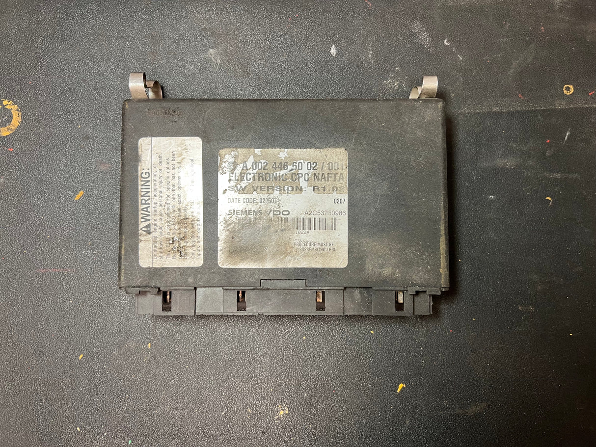 Freightliner Cascadia Electronic CPC NAFTAA Module Part # A 002 446 60 02/001