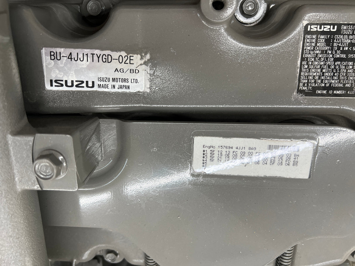 (NEW) 2013 Isuzu 4JJ1TDUBA-01 Diesel Engine For Sale