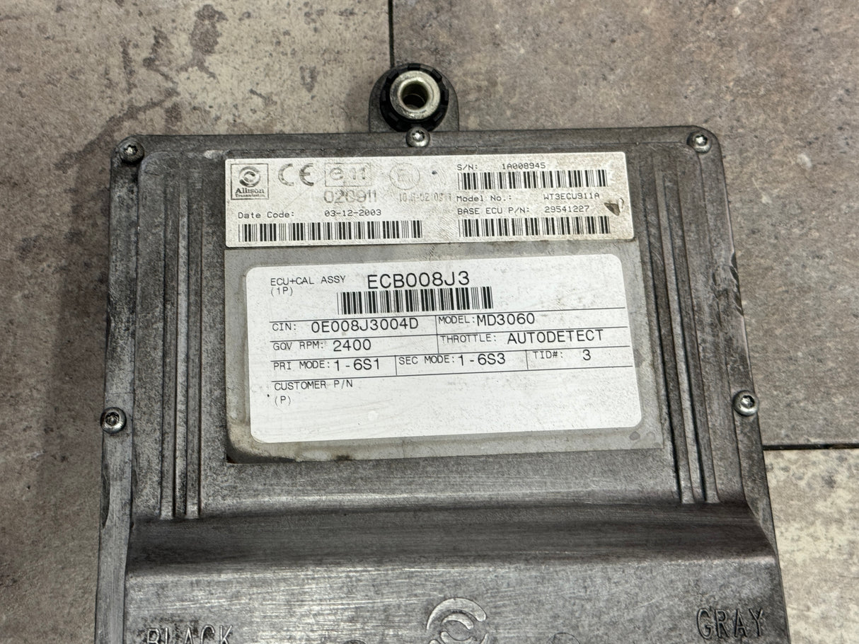 2003 Allison MD3060 TCM Part # 29541227