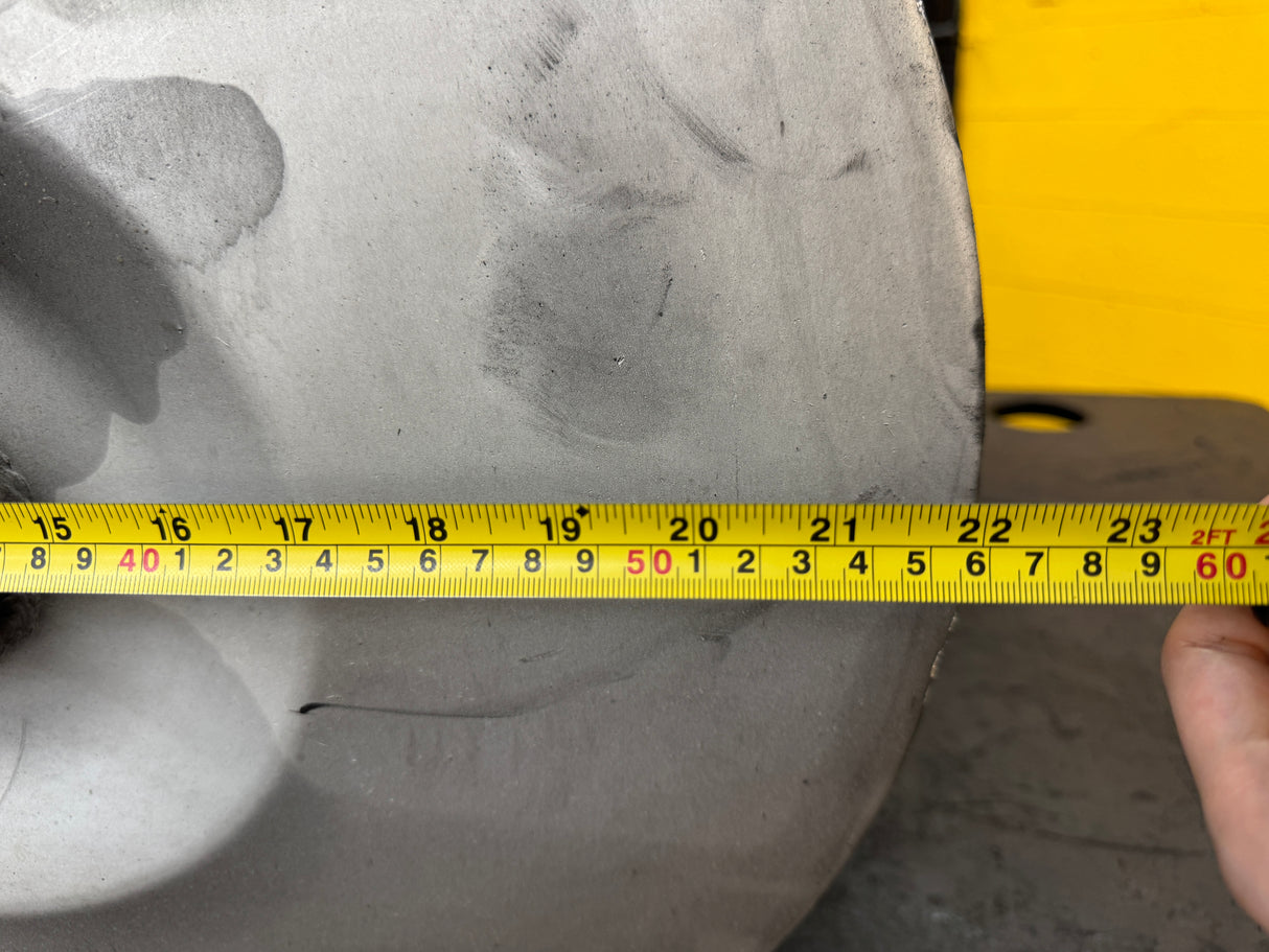 ALUMINUM 50 GALLON CYLINDER FUEL TANK