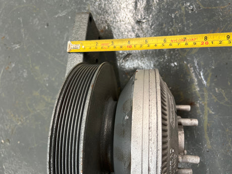 Caterpillar C13 Fan Clutch Mounting Base Part # 601702, Pulley Part # 601703