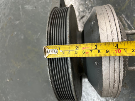 Caterpillar C13 Fan Clutch Mounting Base Part # 601702, Pulley Part # 601703