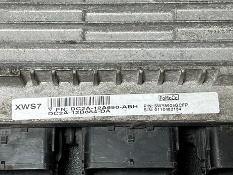 2014 Ford 6.8L V-10 Super Duty Engine Control Module (ECM) Part # DC2A-12B684-DA