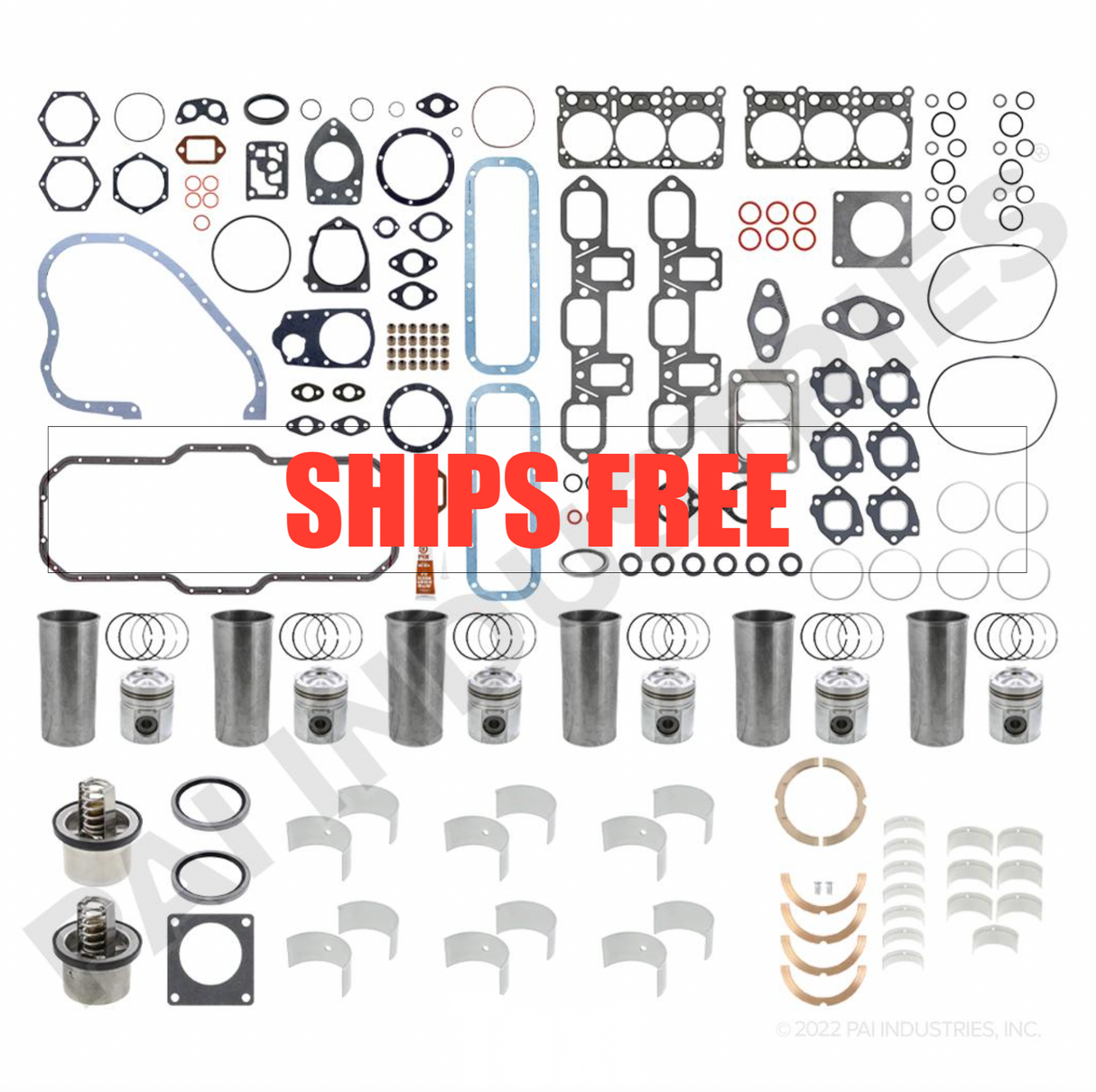 MACK 215SB197B ENGINE OVERHAUL KIT (MACK E6)