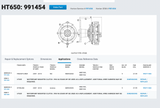 Mercedes MBE900 Horton Fan Clutch 991454 For Sale