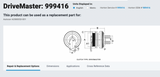 999416 Cummins ISL Horton DriveMaster Fan Clutch Part # 999416