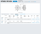 Mercedes MBE900 Horton Fan Clutch 991454