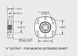 Muncie Power Take Off (PTO) CD10-A1007-M3VX w/Hydraulic Pump 3169414017