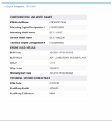 2012 Cummins ISX15 Engine Control Module (ECM) for 2010-2013 Part # 4993120, CM2250, CPL 3719