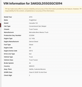 2016 Freightliner Cascadia 125 High Roof Sleeper CAB Shell