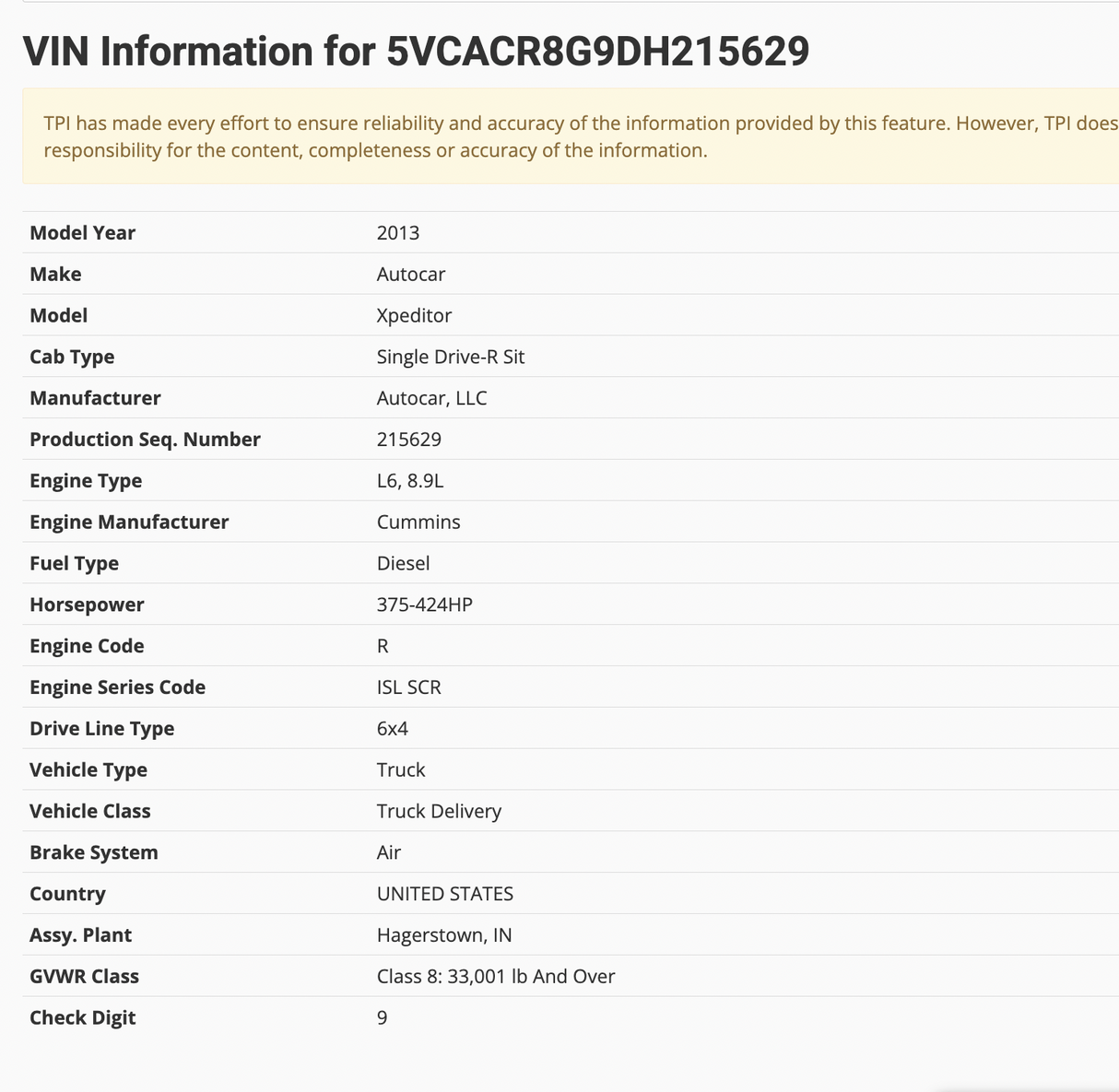 2012 Cummins ISL9 Engine Control Module (ECM) for 2010-2012 Part # 4993120, CM2250