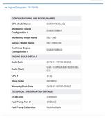 2012 Cummins ISL9 Engine Control Module (ECM) for 2010-2012 Part # 4993120, CM2250