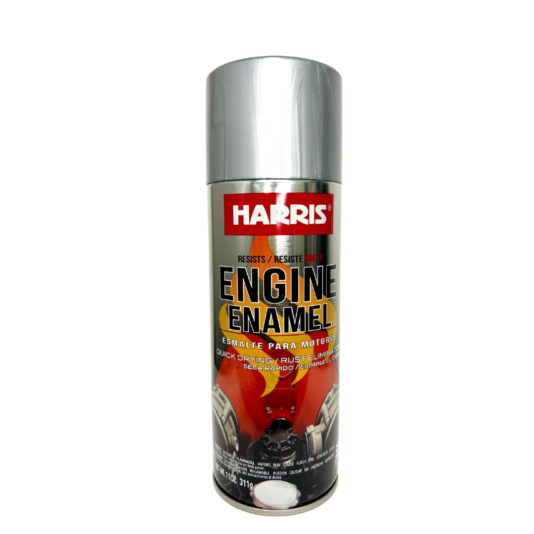 HIGH TEMP ALUMINUM Engine Enamel Spray Paint (ALUMINUM/SILVER)