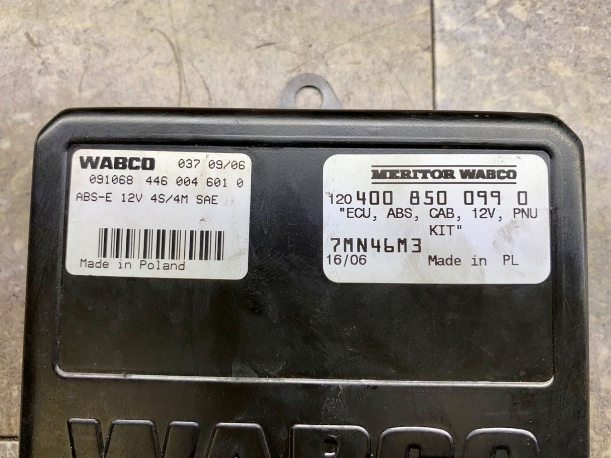 WABCO ABS-D Brake ECM Module 091068 12V For Sale Part # 446-004-601-0