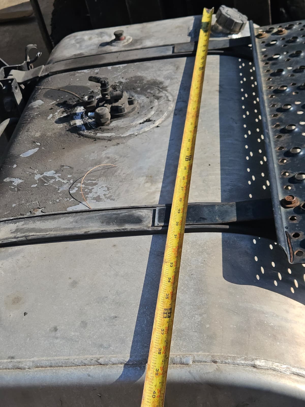 2013 International DuraStar 4300 Fuel Tank Part # 3556261F91, 50 GALLON, ALUMINUM