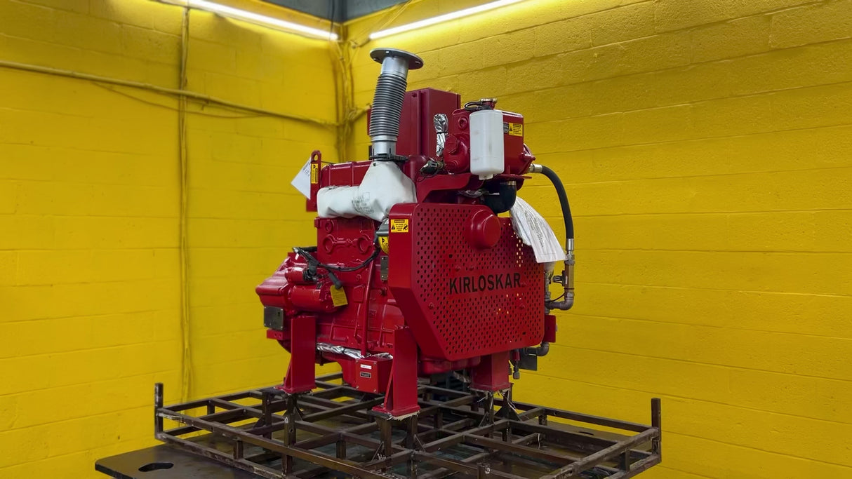 2020 Kirloskar KFP4R-UF07 Fire Pump Engine